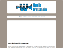 Tablet Screenshot of musikwettstein.ch